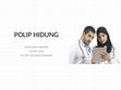 Research paper thumbnail of POLIP NASI (HIDUNG)