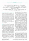 Research paper thumbnail of Mini Invasive Axillary Approach and Arthroscopic Humeral Head Interference Screw Fixation for Latissimus Dorsi Transfer in Massive and Irreparable Posterosuperior Rotator Cuff Tears