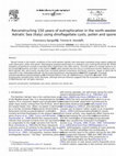 Research paper thumbnail of Reconstructing 150 years of eutrophication in the north-western Adriatic Sea (Italy) using dinoflagellate cysts, pollen and spores