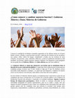 Research paper thumbnail of ¿Cómo conocer y cambiar nuestros barrios?: Gobierno Abierto y Datos Abiertos de Gobierno