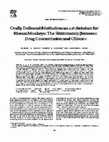 Research paper thumbnail of Orally delivered methadone as a reinforcer for rhesus monkeys: The relationship between drug concentration and choice