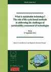 Research paper thumbnail of A methodological approach to Life Cycle Costing of an innovative technology: from pilot plant to industrial scale