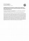 Research paper thumbnail of Modelling framework developed for managing and forecasting the El Hierro 2011-2014 unrest processes based on the analysis of the seismicity and deformation data rate