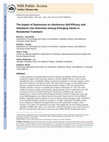 Research paper thumbnail of The impact of depression on abstinence self-efficacy and substance use outcomes among emerging adults in residential treatment