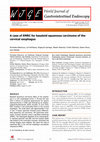 Research paper thumbnail of A case of EMRC for basaloid squamous carcinoma of the cervical esophagus