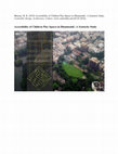 Research paper thumbnail of Accessibility of Children Play Spaces in Dhanmondi: A Syntactic Study