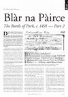 Research paper thumbnail of Blàr na Pàirce – The Battle of Park, c. 1491. Part 2