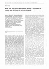 Research paper thumbnail of Body size and sexual dimorphism among a population of corsac and red foxes in central Mongolia