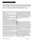 Research paper thumbnail of There Is Hope for the Future: National Survey Results Reveal that Geriatric Medicine Fellows Are Well-Educated in End-of-Life Care