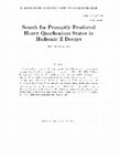 Research paper thumbnail of Search for promptly produced heavy quarkonium states in hadronic Z decays