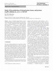 Research paper thumbnail of Study of the production of charged pions, kaons, and protons in pPb collisions at root SNN=5.02 TeV