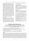 Research paper thumbnail of Contribution of soil for tipifiyng wines in four geographical indications at Serra Gaúcha, Brazil