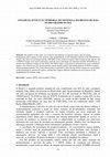 Research paper thumbnail of Análise da evolução temporal do NDVI/NOAA em região de soja do Rio Grande do Sul