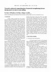 Research paper thumbnail of Towards a Physical Comprehension of Material Strengthening Factors During Macro to Micro-Scale Milling