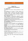 Research paper thumbnail of Criminal sanctions 2016