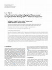 Research paper thumbnail of A New Trend in Recording Subgingival Tissue around an Implant While Making a Direct Abutment Impression