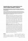 Research paper thumbnail of Características das carcaças e componentes do peso vivo de cordeiros terminados em pastagem ou confinamento