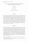 Research paper thumbnail of Antecedents and Effects of Parent Control in International Joint Ventures