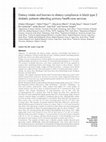 Research paper thumbnail of Dietary intake and barriers to dietary compliance in black type 2 diabetic patients attending primary health-care services