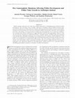 Research paper thumbnail of Five gametophytic mutations affecting pollen development and pollen tube growth in Arabidopsis thaliana