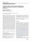 Research paper thumbnail of Functional redundancy and/or ongoing pseudogenization among F-box protein genes expressed in Arabidopsis male gametophyte