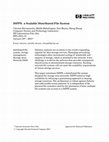 Research paper thumbnail of DiFFS: a Scalable Distributed File System