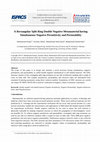 Research paper thumbnail of A Rectangular Split Ring Double Negative Metamaterial having Simultaneous Negative Permittivity and Permeability