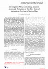 Research paper thumbnail of Investigation About Granulating Diazinon Insecticide Remaining in The Rice Grain of  Mazandaran Province in North of Iran