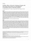 Research paper thumbnail of Anabolic Effect of Exercise Training in People with End-Stage Renal Disease on Hemodialysis: A Systematic Review with Meta-analysis