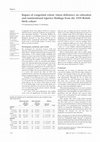 Research paper thumbnail of Impact of congenital colour vision deficiency on education and unintentional injuries: findings from the 1958 British birth cohort