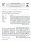 Research paper thumbnail of The association between mountaintop mining and birth defects among live births in central Appalachia, 1996–2003