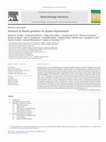 Research paper thumbnail of Advances in Arachis genomics for peanut improvement