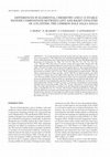 Research paper thumbnail of DIFFERENCEs IN ELEMENTAL CHEMIsTRy AND CO sTAbLE IsOTOPE COMPOsITION bETwEEN LEFT AND RIgHT OTOLITHs OF A FLATFIsH, THE COMMON sOLE Solea Solea