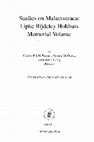 Research paper thumbnail of Studies on Malacostraca: Lipke Bijdeley Holthuis memorial volume