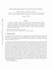 Research paper thumbnail of Strong field limit analysis of gravitational retro-lensing