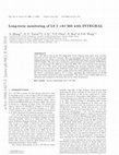 Research paper thumbnail of Long-term monitoring of LS I+61303 with INTEGRAL