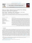 Research paper thumbnail of Study of a molten carbonate fuel cell combined heat, hydrogen and power system: Energy analysis