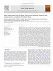 Research paper thumbnail of Dairy liquid manure and no-tillage: Physical and hydraulic properties and carbon stocks in a Cambisol of Southern Brazil