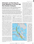 Research paper thumbnail of Deformation and Slip Along the Sunda Megathrust in the Great 2005 Nias-Simeulue Earthquake