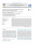 Research paper thumbnail of Coral-based history of lead and lead isotopes of the surface Indian Ocean since the mid-20th century