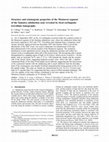 Research paper thumbnail of Structure and seismogenic properties of the Mentawai segment of the Sumatra subduction zone revealed by local earthquake traveltime tomography