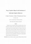 Research paper thumbnail of Fuzzy cognitive maps for the simulation of individual adaptive behaviors