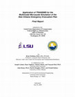 Research paper thumbnail of Application of TRANSIMS for the Multimodal Microscale Simulation of the New Orleans Emergency Evacuation Plan Final Report