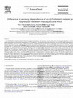 Research paper thumbnail of Difference in sensory dependence of occ1/Follistatin-related protein expression between macaques and mice