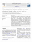 Research paper thumbnail of Validation of computational fluid dynamics methodology used for human upper airway flow simulations