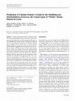 Research paper thumbnail of Production of Calcium Oxalate Crystals by the Basidiomycete Moniliophthora perniciosa, the Causal Agent of Witches’ Broom Disease of Cacao