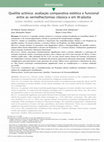 Research paper thumbnail of Actinic cheilitis: aesthetic and functional comparative evaluation of vermilionectomy using the classic and W-plasty techniques