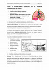 Research paper thumbnail of TEMA II: INTERCAMBIO GASEOSO EN EL @BULLET PROCESO GENERAL DE DIFUSIÓN DE LOS GASES @BULLET MECANISMO DE DIFUSIÓN Y TRANSPORTE DE