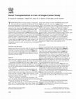 Research paper thumbnail of Renal transplantation in Iran: a single-center study