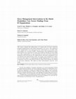 Research paper thumbnail of Stress management interventions in the Dutch domiciliary care sector: Findings from 81 organizations